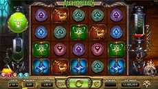 Alchymedes Automatenspiel von Yggdrasil