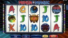 Ninja Magic Spielautomat von Microgaming